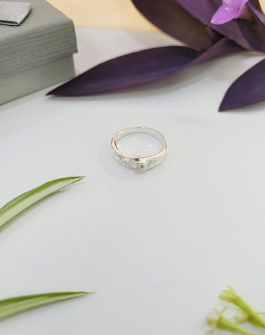 Zircon Ring, 925 Sterling Silver Ring, Ring for women