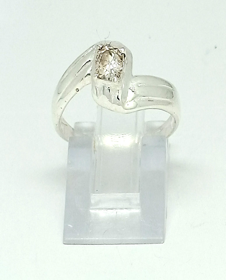 Rings for Trendy Girls in 925 Sterling Silver with Beautiful Cubic Zircon Stones