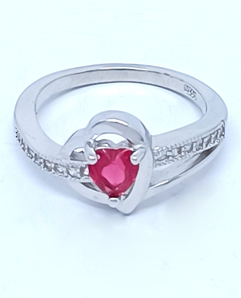 Gorgeous Ring for Her, Sterling Silver 925 Materials Ring with Love for Her