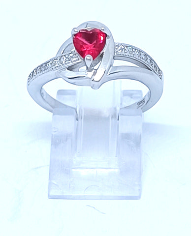 Gorgeous Ring for Her, Sterling Silver 925 Materials Ring with Love for Her
