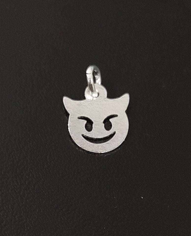 An Unique Devil Face Emoji Charm