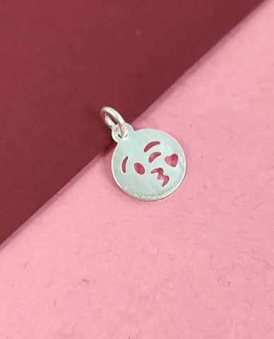 Cute, Trendy And Latest Kiss Emoji Charm For Bracelets And Chains