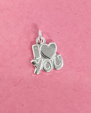 I Love You Charm For Love Or Dear One