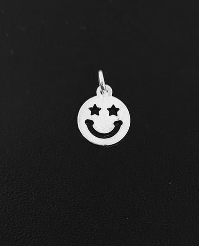 Shiny Eyes Happy Face Emoji Charm For Your Happy Face