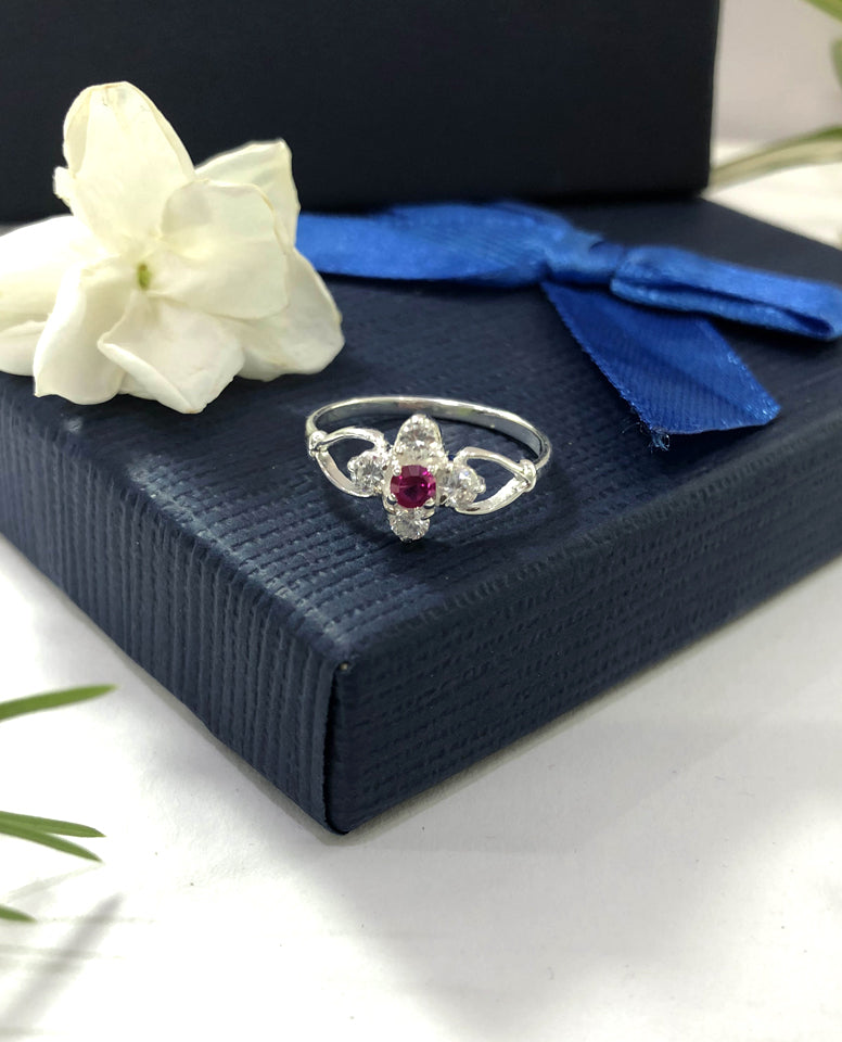 Flower Ring, 925 Sterling Silver Ring, Ring For Women