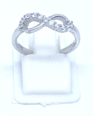 Latest Design Infinity Ring for Her, Made with Our Infinity Love in 925 Sterling Silver