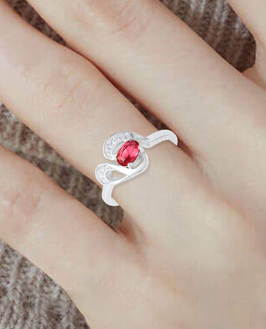 Top Quality Extravagant Simple Oval Stone Ring, Authentic 925 Sterling Rings For Women, Love Ring for Her