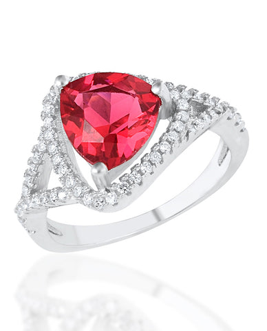 A Beautiful Round Cut Stone Ring in Authentic 925 Sterling Rings For Women Top Quality Extravagant Simple Love Ring