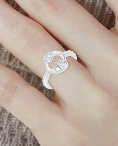 Kung - Fu - Panda Sign Super Cute and Alluring 925 Sterling Silver Ring for Trendy Girls For Every Occasion