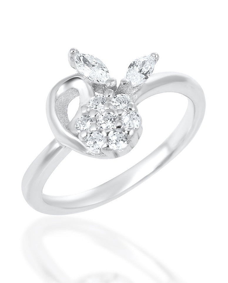 Top Quality Extravagant Simple Love Ring With 925 Sterling Silver Designer Fashion Rings for Your Loved One
