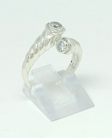 Stylish and Beautiful Authentic 925 Sterling Silver Ring with Beautiful Design