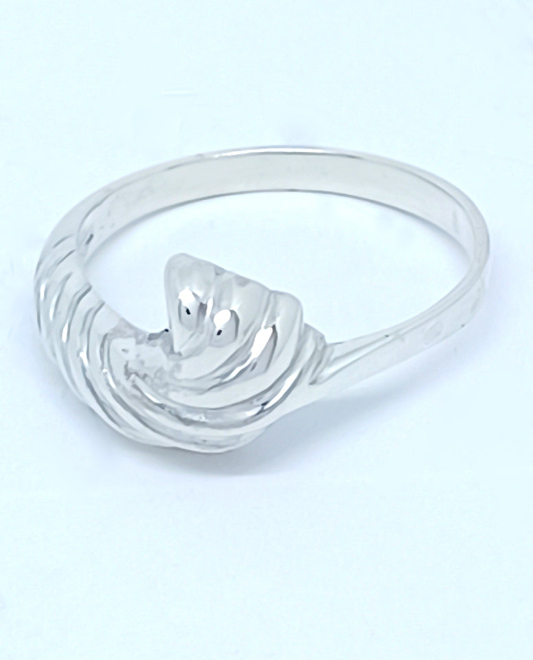 A Unique High Wave Design Ring for Trendy Girls in 925 Sterling Silver