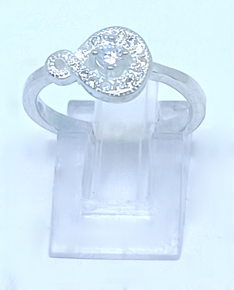 Top Quality Extravagant Simple Love Ring With 925 Sterling Silver