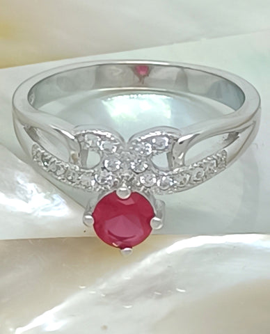 A Beautiful Majestic Crown-like Design, Gorgeous 925 Sterling Silver Materials with Love for Your Loved ones