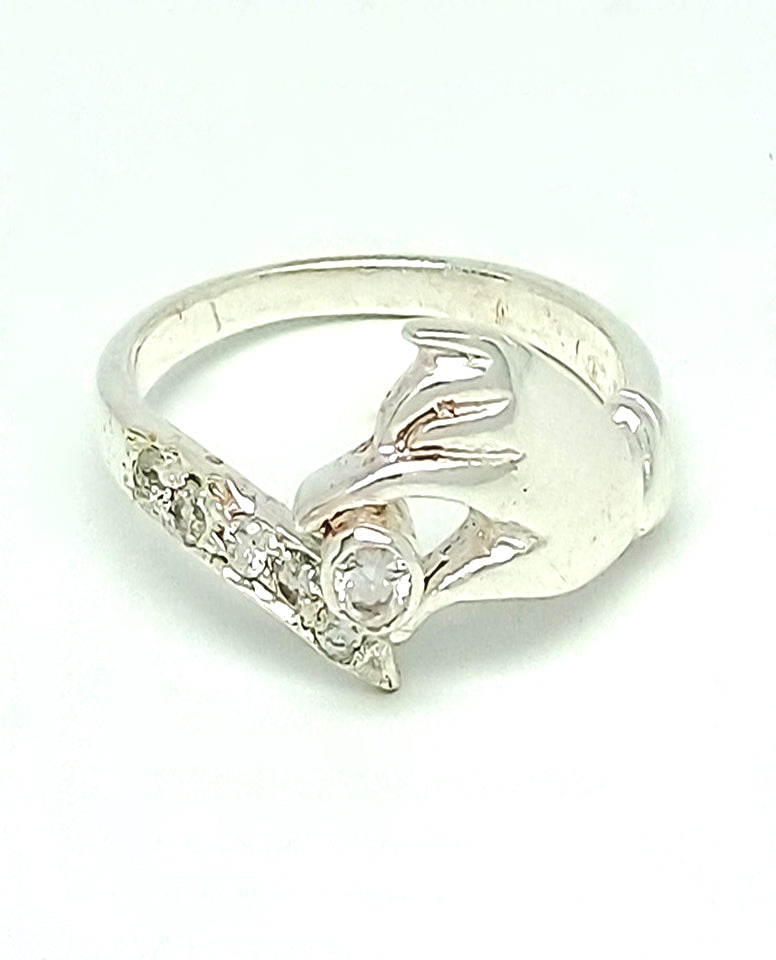 Rings for Trendy Girls in 925 Sterling Silver with beautiful Cubic Zircon Stones