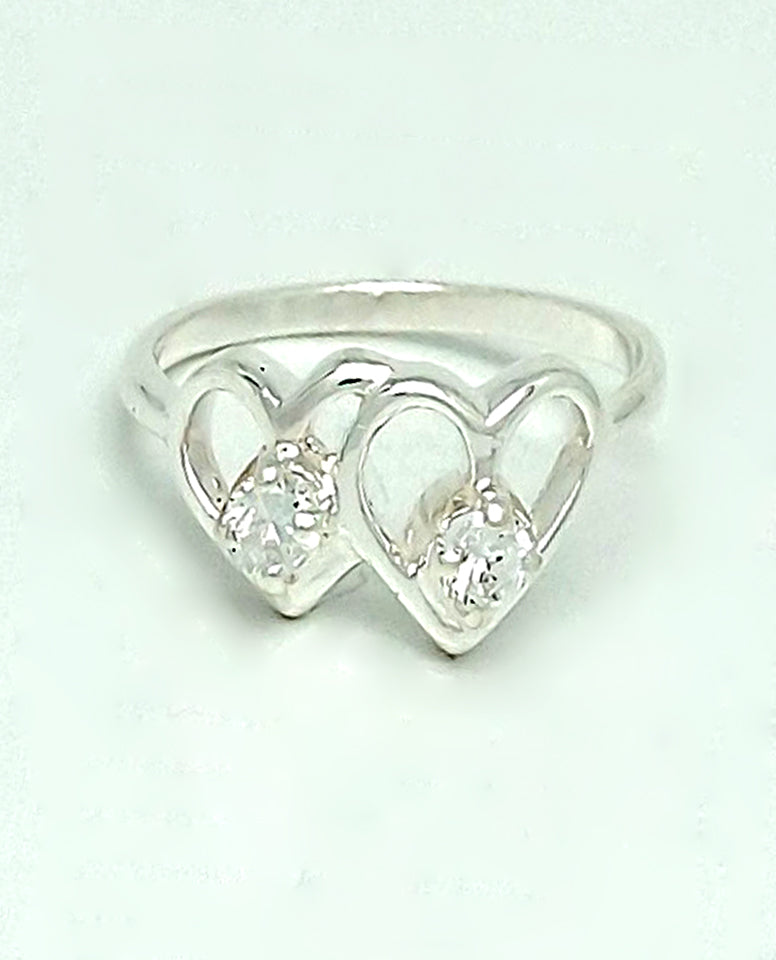 Heart Shape Ring, 925 Sterling Silver Ring, Gift For Valentine