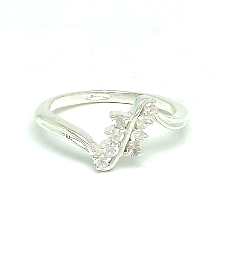 A Unique Shape Authentic 925 Sterling Silver Ring for Her, for Every Occasion