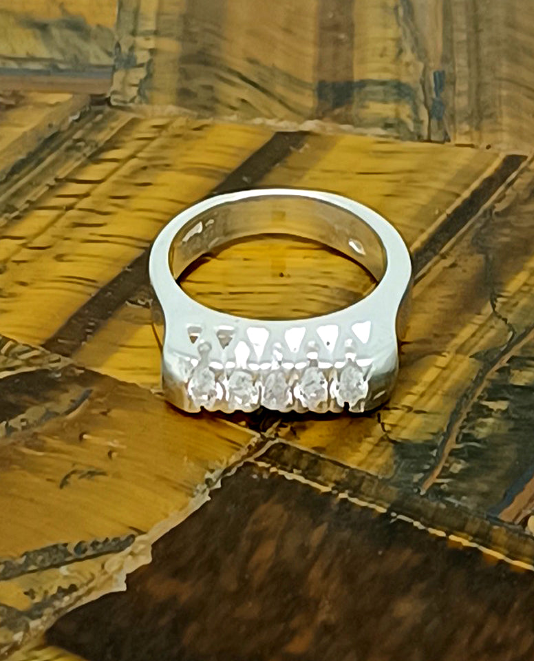 A Half Eternity 925 Authentic Sterling Silver Materials with Love for Her on Every Occasion
