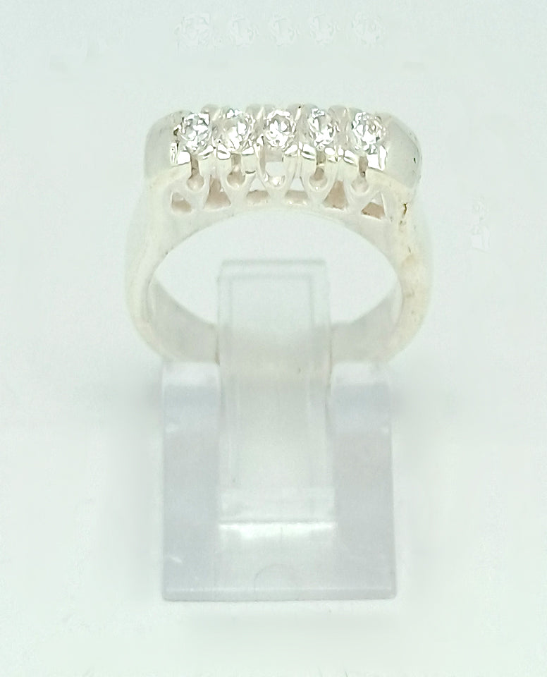A Half Eternity 925 Authentic Sterling Silver Materials with Love for Her on Every Occasion