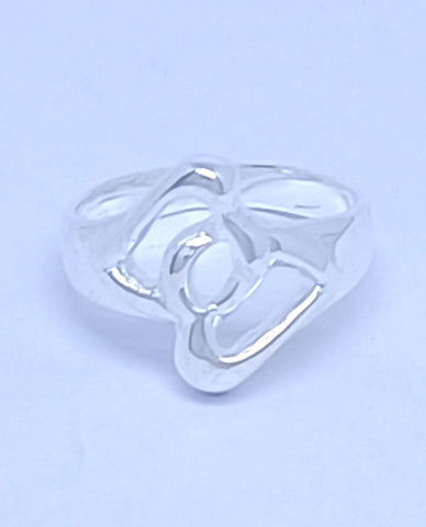 A Fine Piece of Jewelry is Crafted in Anti-tarnish 925 Sterling Silver, Unique Knot Design Ring for Her