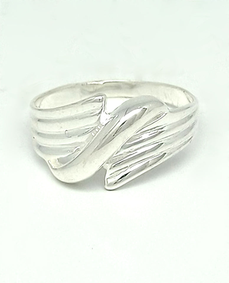 A Different Design Ring for Trendy Girls in 925 Sterling Silver, Best Ring for Her for Everyday