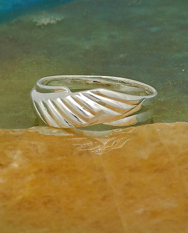 A Trendy Design Ring for Trendy Girls in 925 Sterling Silver, Which is Made by Our Team