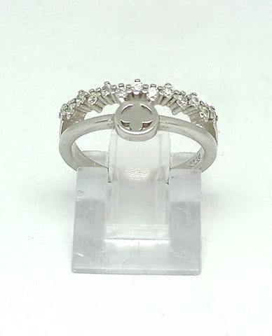 A Graceful Crown-like Design, Authentic 925 Sterling Silver Materials with Love