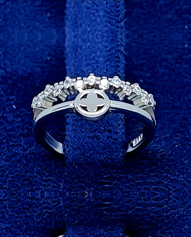 A Graceful Crown-like Design, Authentic 925 Sterling Silver Materials with Love