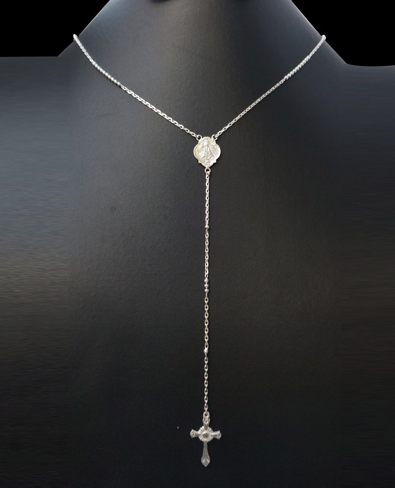 Leuven Jewels Beautiful Necklace Crafted in 925 Sterling Silver Endless Fantasia Beads Chain