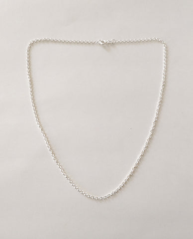 A Classy and High Quality Rolo chain in Authentic 925 Sterling Silver