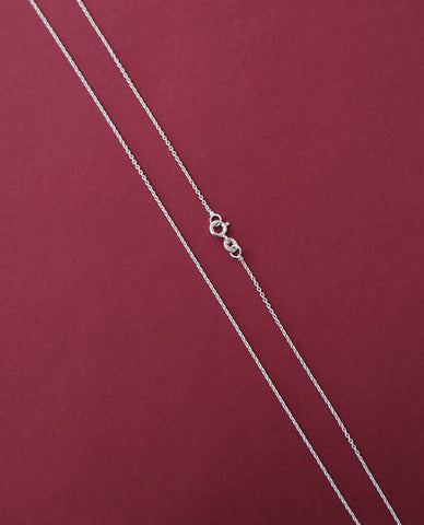 A Simple and Beautiful Thin Cable Chain in 925 Sterling Silver