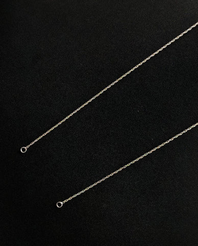 A Dainty And Classy 925 Sterling Silver Rope Chain For Women
