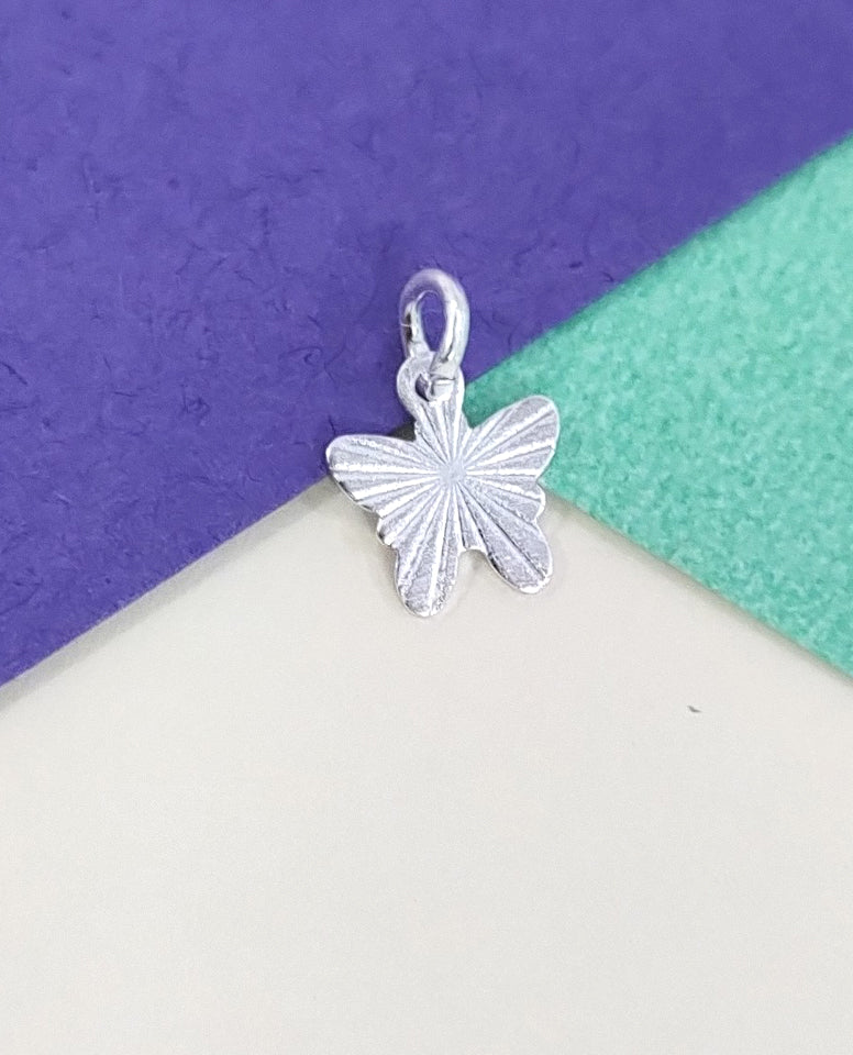 Beautiful Tiny Butterfly Charm For Use in Bracelets & Chain as Pendant